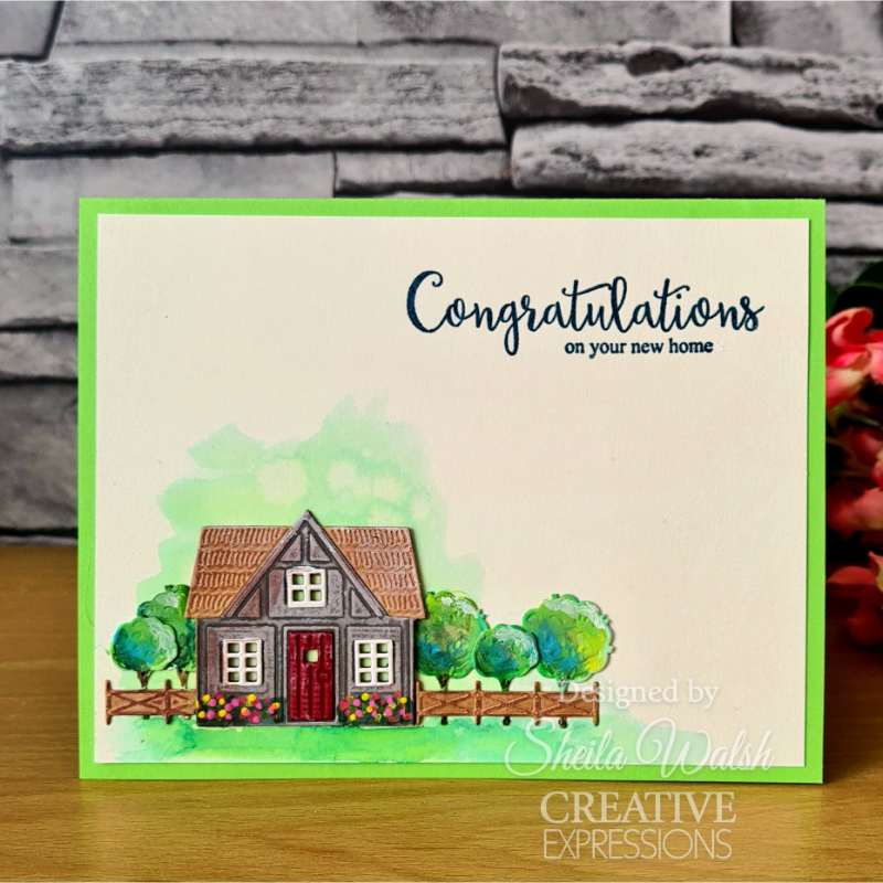 Creative Expressions Sue Wilson Miniature Village Bluebell Cottage Craft Die