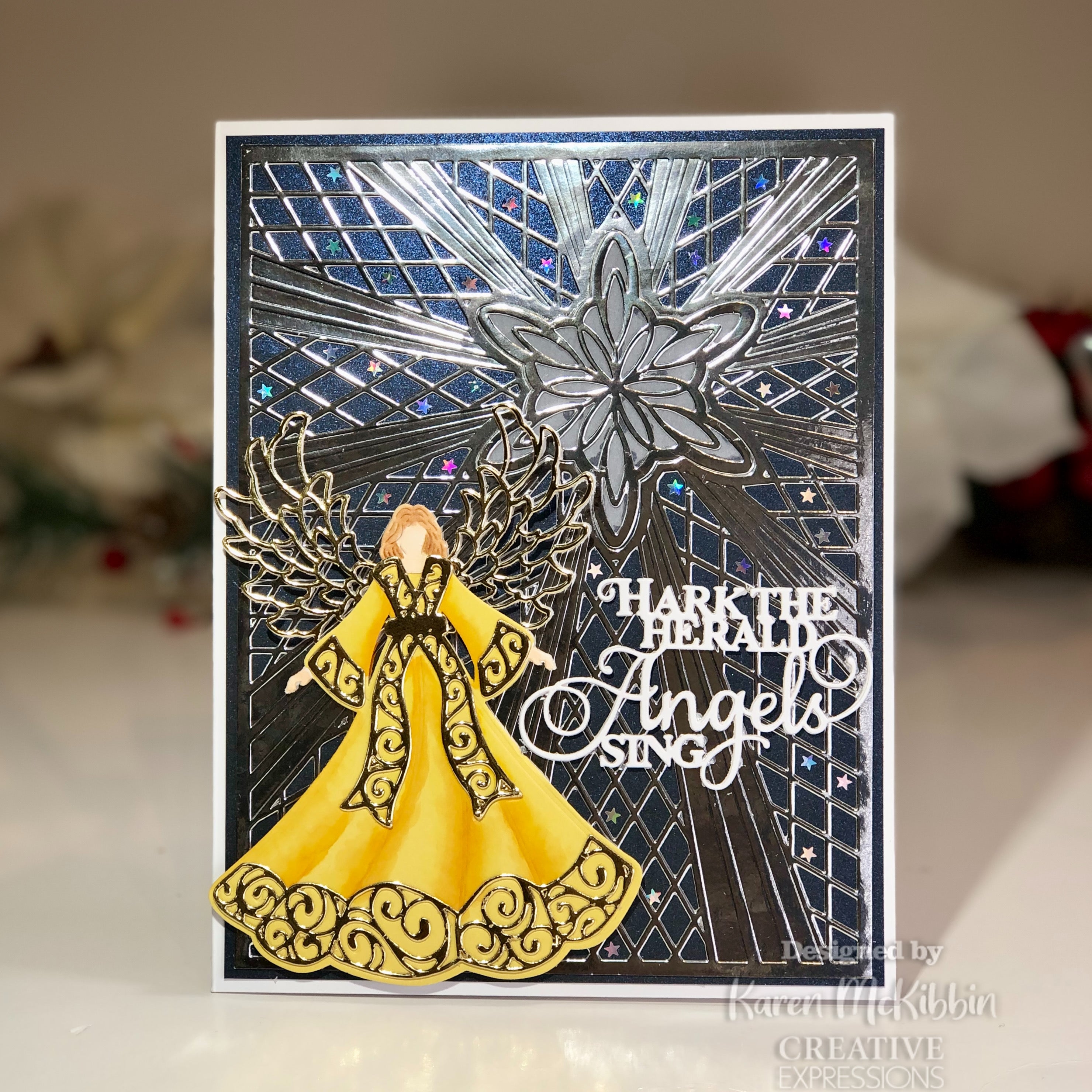 Creative Expressions Sue Wilson Festive Christmas Angel 2023 Craft Die
