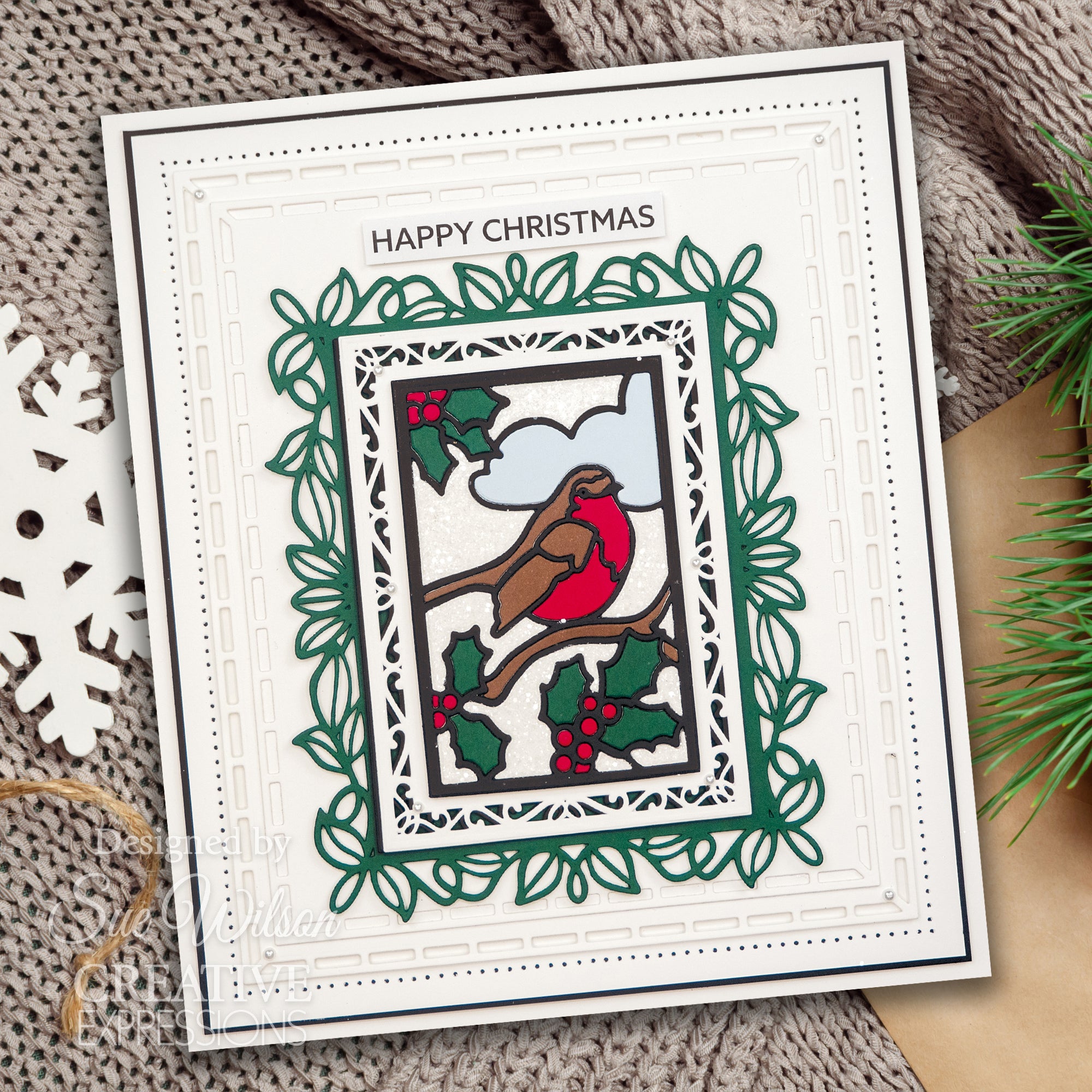 Creative Expressions Traditional Christmas – 4 Colours, 5 Sheets Each, 20 Sheets In Total
