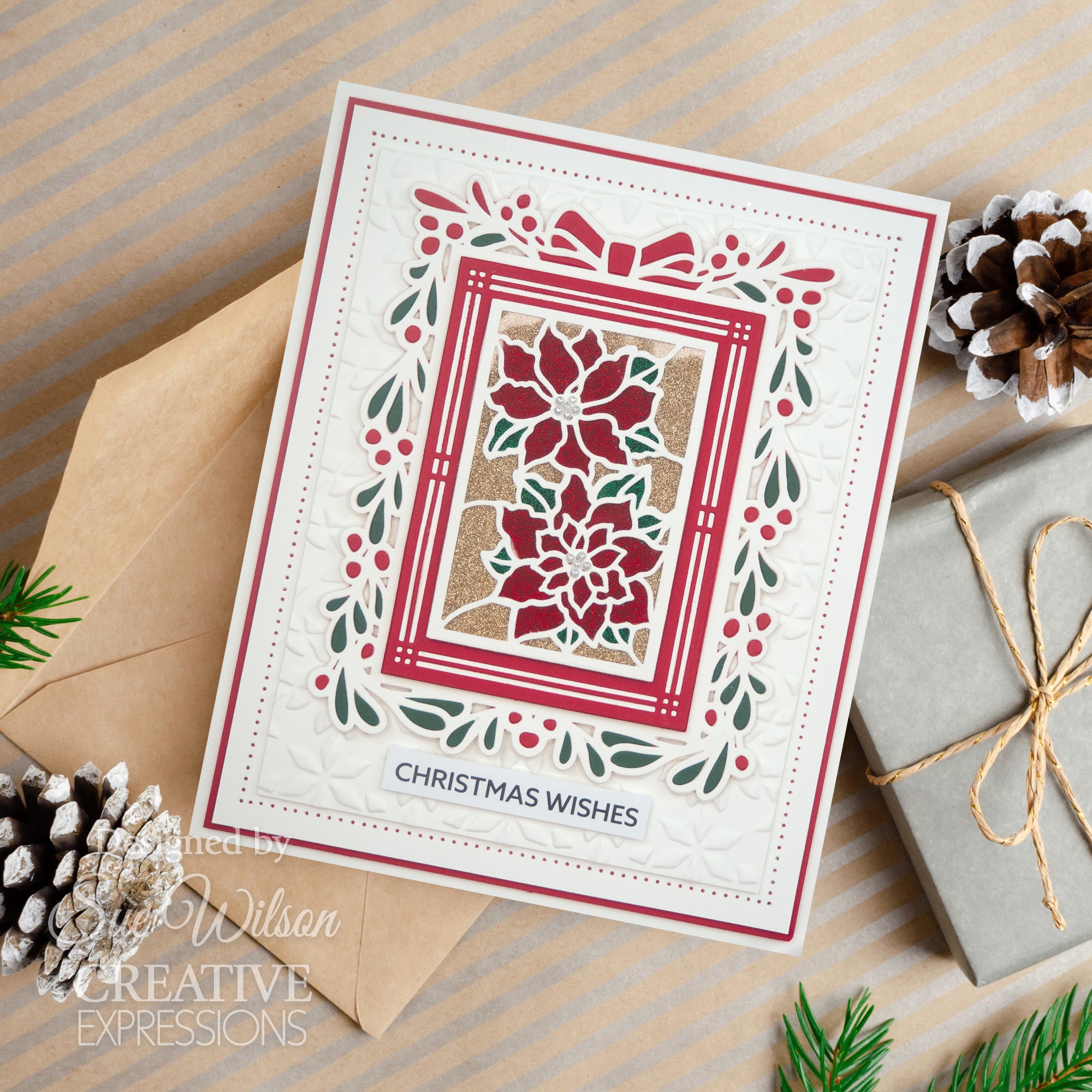 Creative Expressions Traditional Christmas – 4 Colours, 5 Sheets Each, 20 Sheets In Total