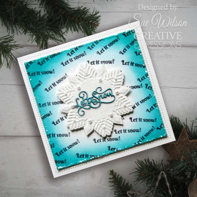 Creative Expressions Sue Wilson Festive Crystal Kaleidoscope Craft Die