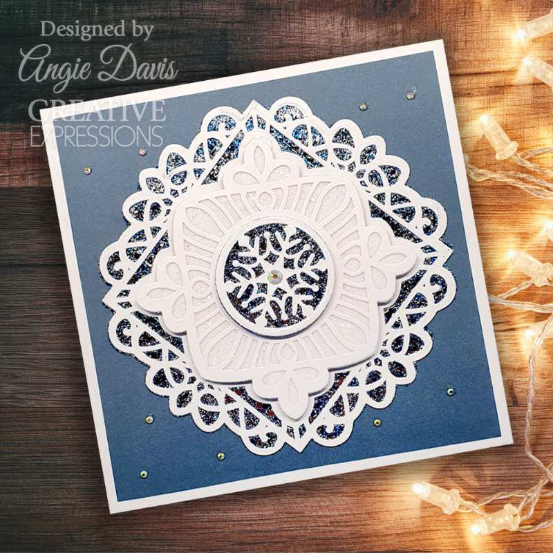 Creative Expressions Sue Wilson Festive Pinwheel Snowflake Craft Die