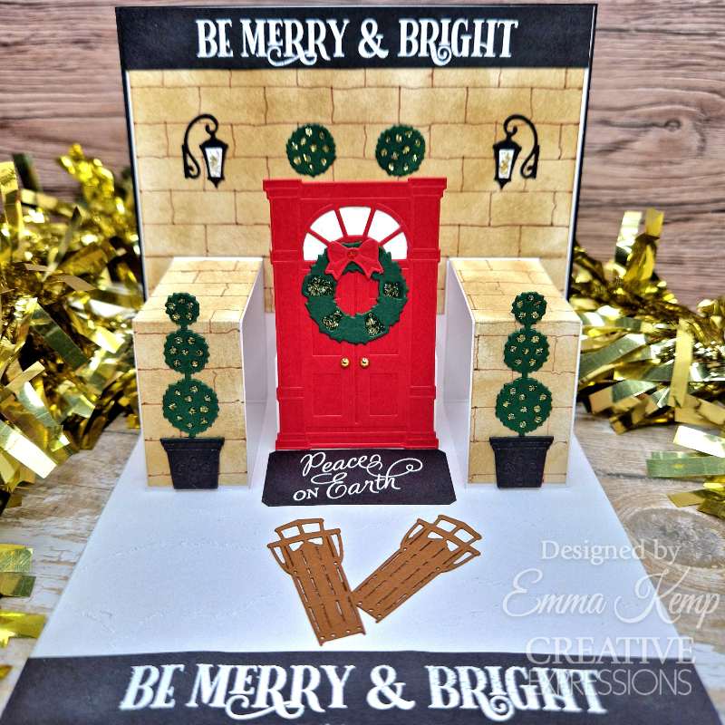 Creative Expressions Sue Wilson Festive Yuletide Welcome Craft Die