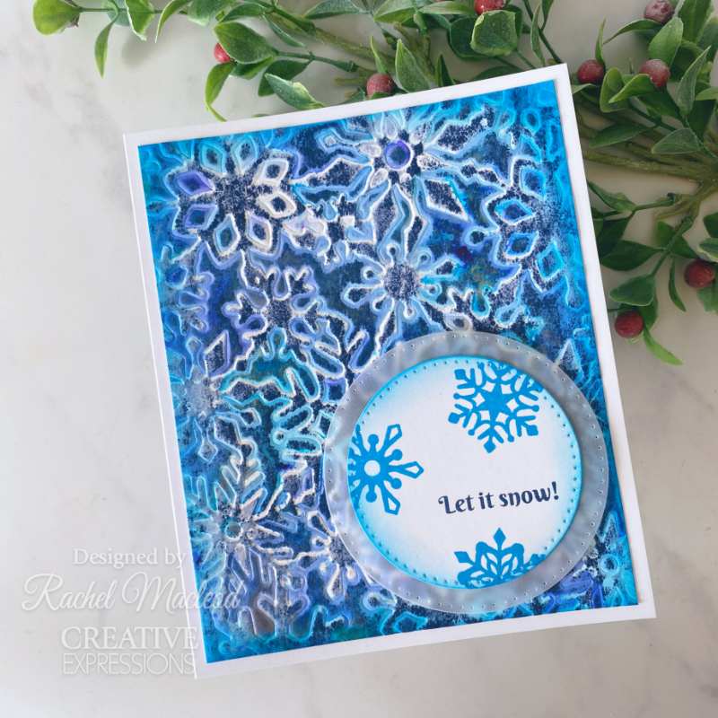 Creative Expressions Sue Wilson Festive Snowflake Floating Frame Craft Die