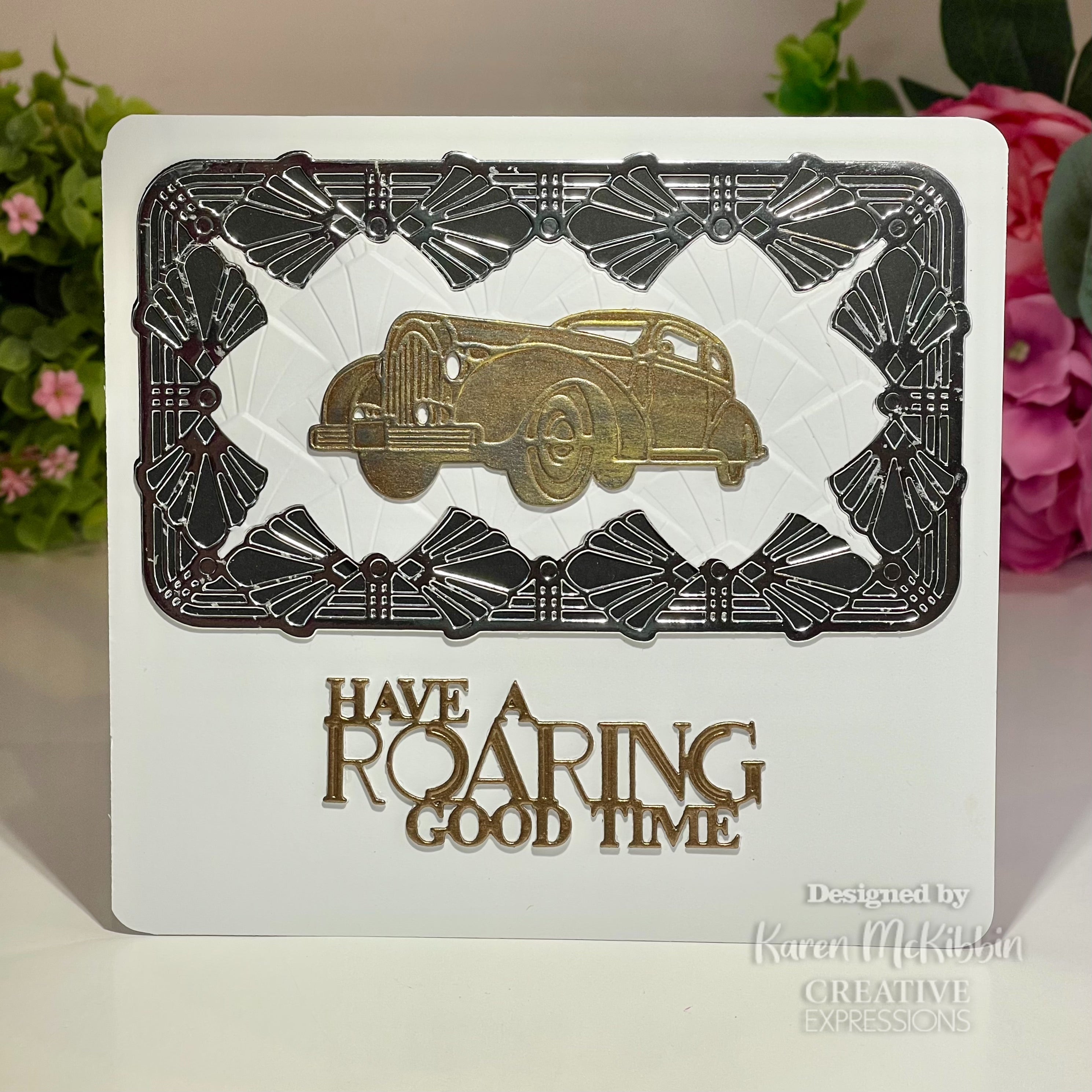 Creative Expressions Sue Wilson Mini Expressions Art Deco Have A Roaring Good Time Craft Die