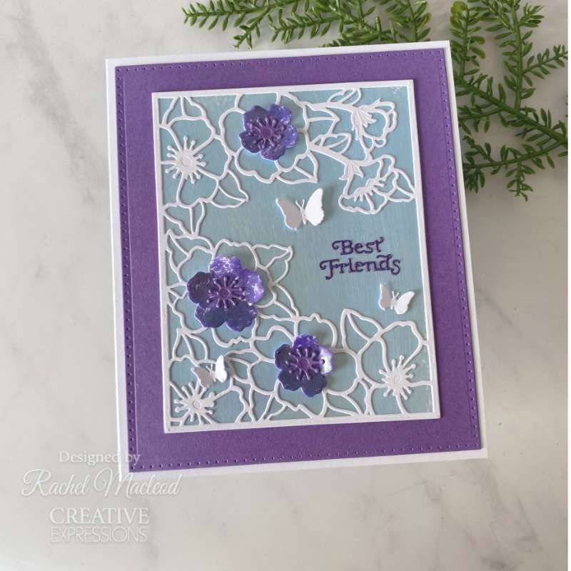 Creative Expressions Sue Wilson Mini Shadowed Sentiments Friends Are The Best Gift Craft Die