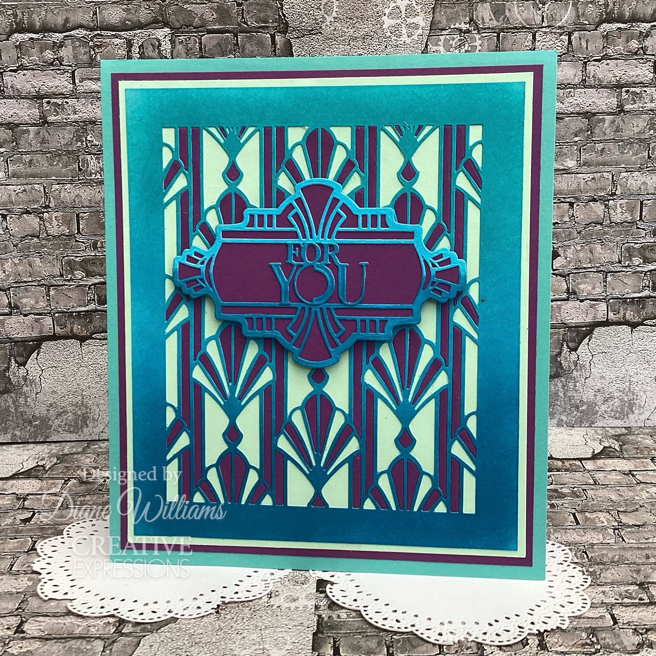 Creative Expressions Sue Wilson Mini Expressions Art Deco For You Craft Die