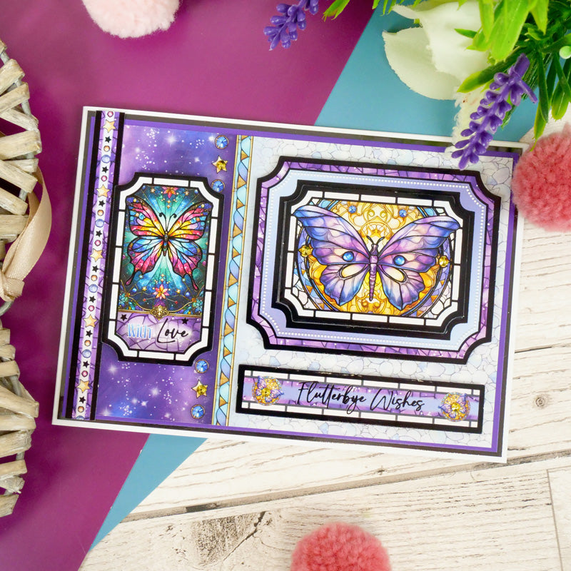 Deluxe Craft Pads - Stained Glass Mystical Worlds