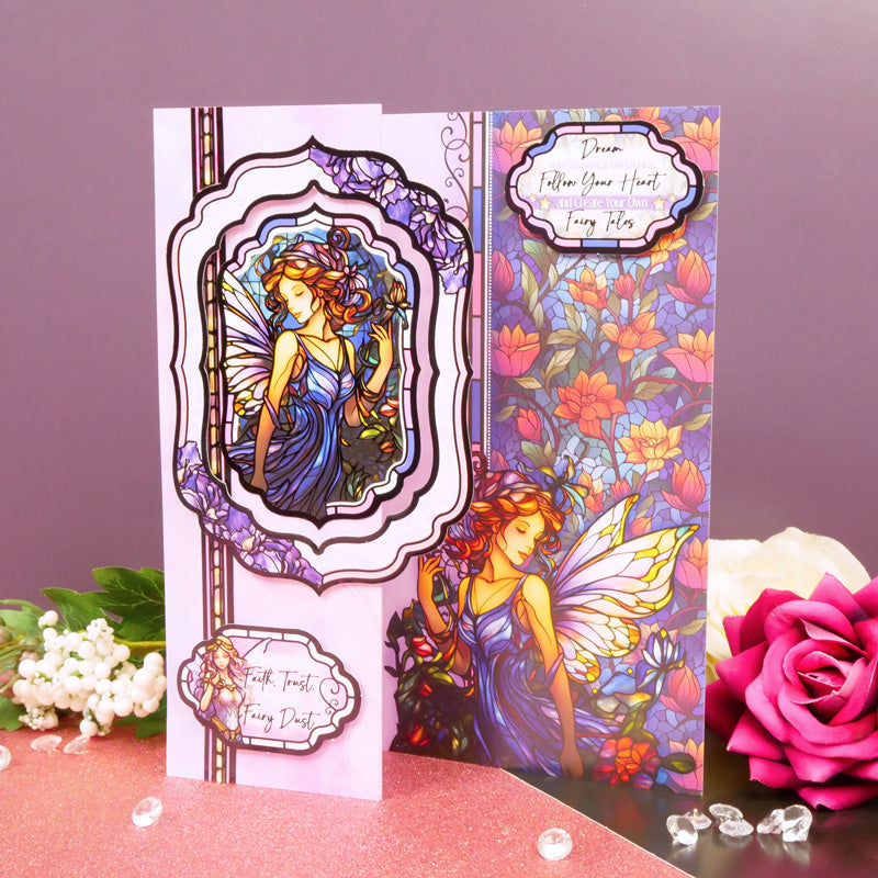 Deluxe Craft Pads - Stained Glass Mystical Worlds