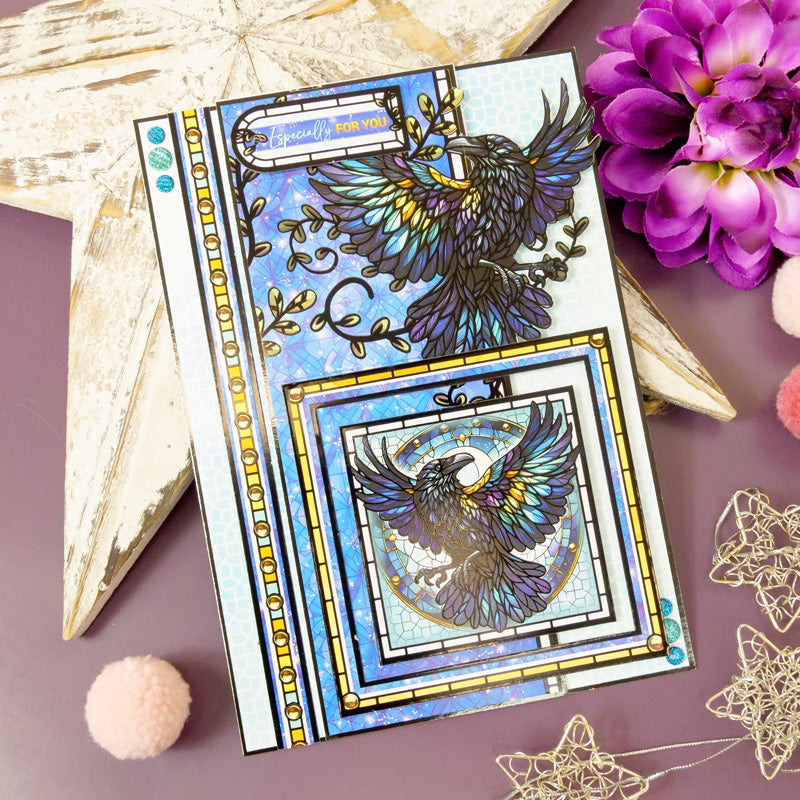 Deluxe Craft Pads - Stained Glass Mystical Worlds