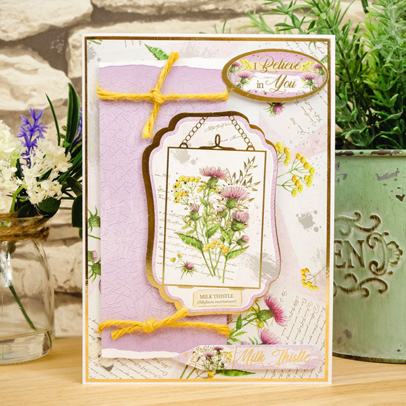 Deluxe Craft Pad - Forever Florals Wildflowers