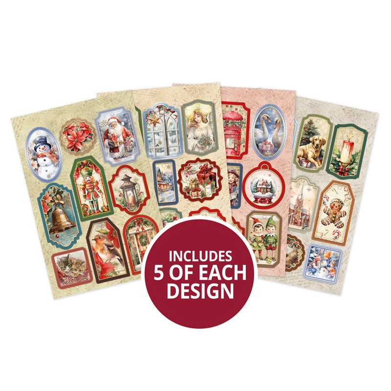 Delightful Die-Cuts - Vintage Christmas Tags