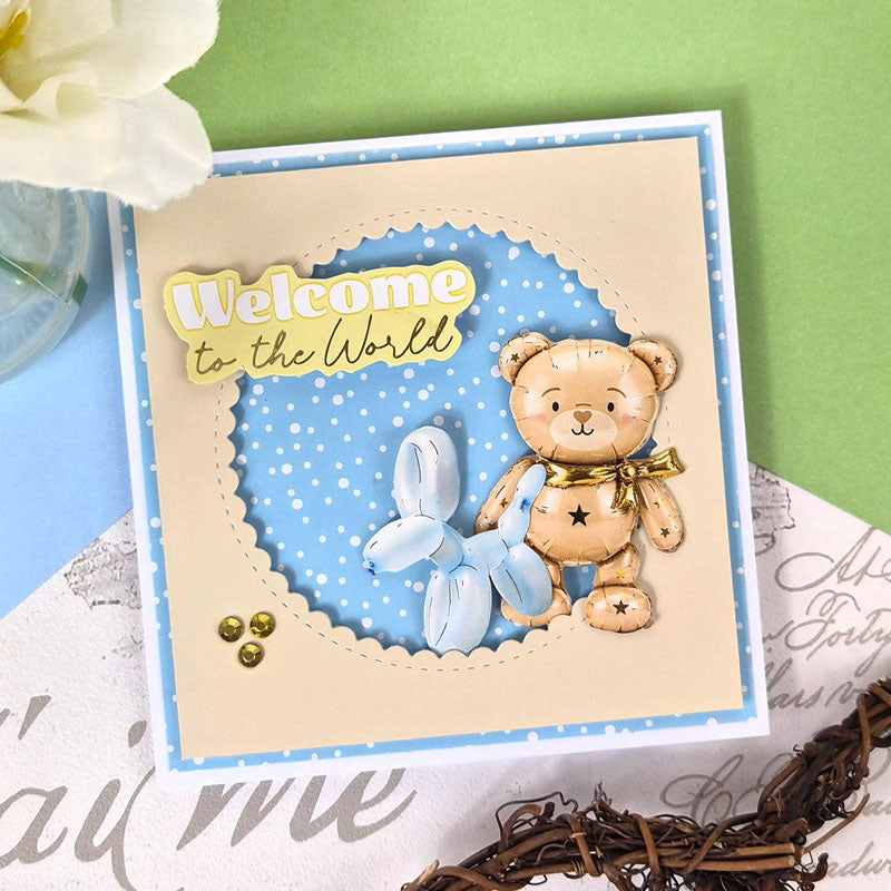 Delightful Die-Cuts - Heartwarming Teddies
