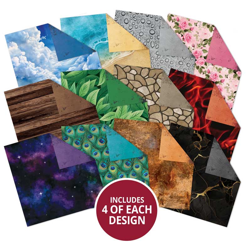 Duo Design Paper Pads - Natural Planet & Gorgeous Grunge