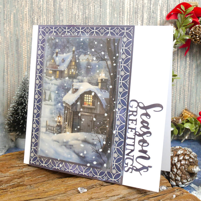 Duo Design Paper Pads - Winter Wonderland & Fancy Flakes