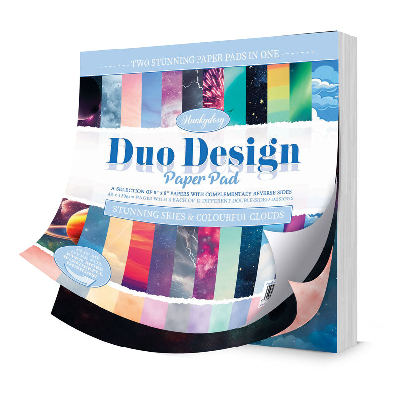 Duo Design Paper Pads - Stunning Skies & Colourful Clouds