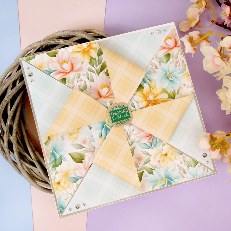 Duo Design Paper Pads - Spring Meadow & Charming Check