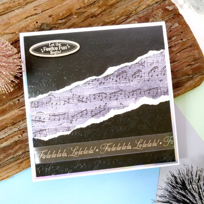 Duo Design Paper Pads - Traditional Christmas & Music Paper