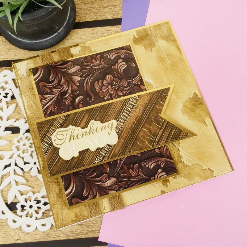 Duo Design Paper Pads - Embossed Leathers & Soft Suede