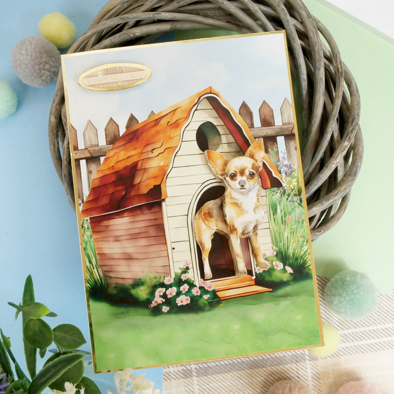 Dog Tales Decoupage Topper Collection