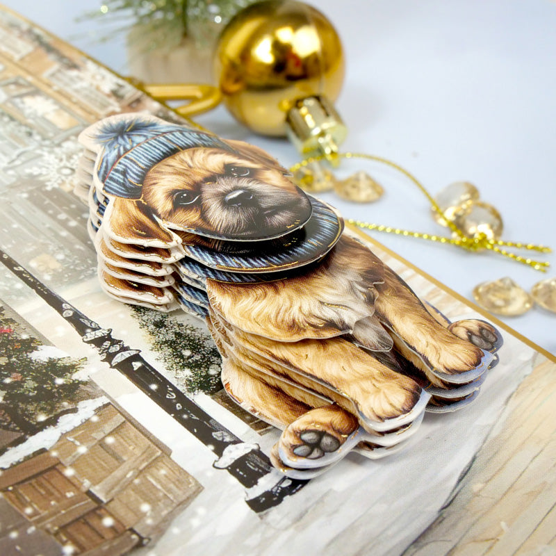 Border Terrier & Dachshund Decoupage Topper Sheet