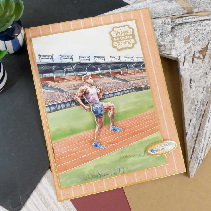 The Champions Decoupage Topper Sheet