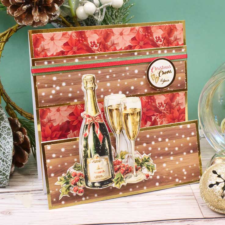Christmas Time Is Here Decoupage Topper Collection