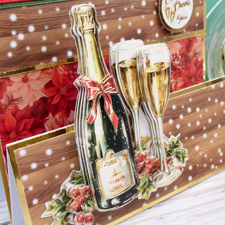 Christmas Time Is Here Decoupage Topper Collection