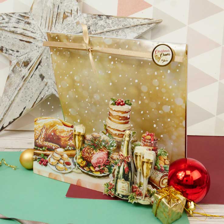 A Warm Winter Welcome Decoupage Topper Sheet