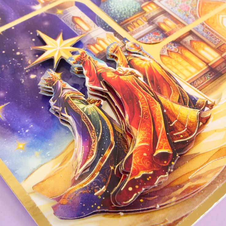 Christmas Blessings Decoupage Topper Sheet