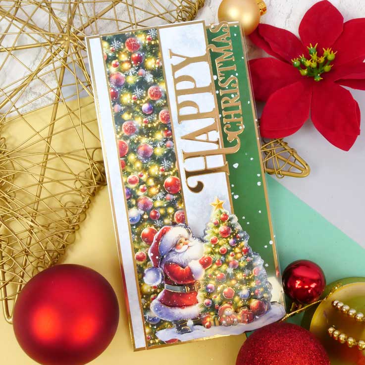 Christmas Time Is Here Decoupage Topper Collection