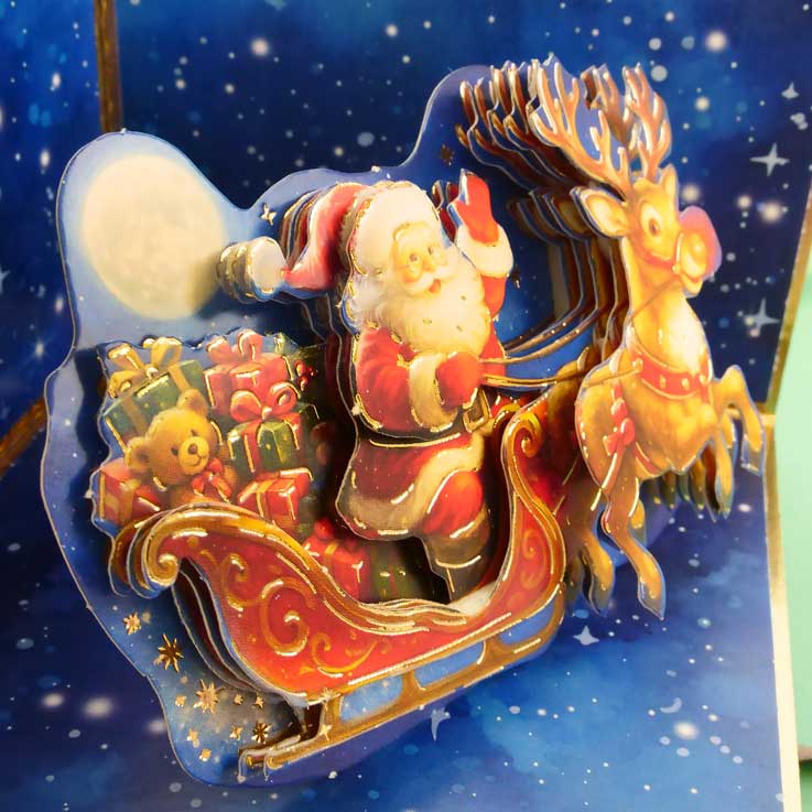 Christmas Time Is Here Decoupage Topper Collection