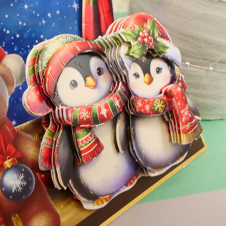 Polar Bears Decoupage Topper Sheet