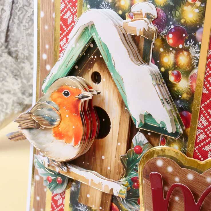 Winter Garden Friends Decoupage Topper Sheet