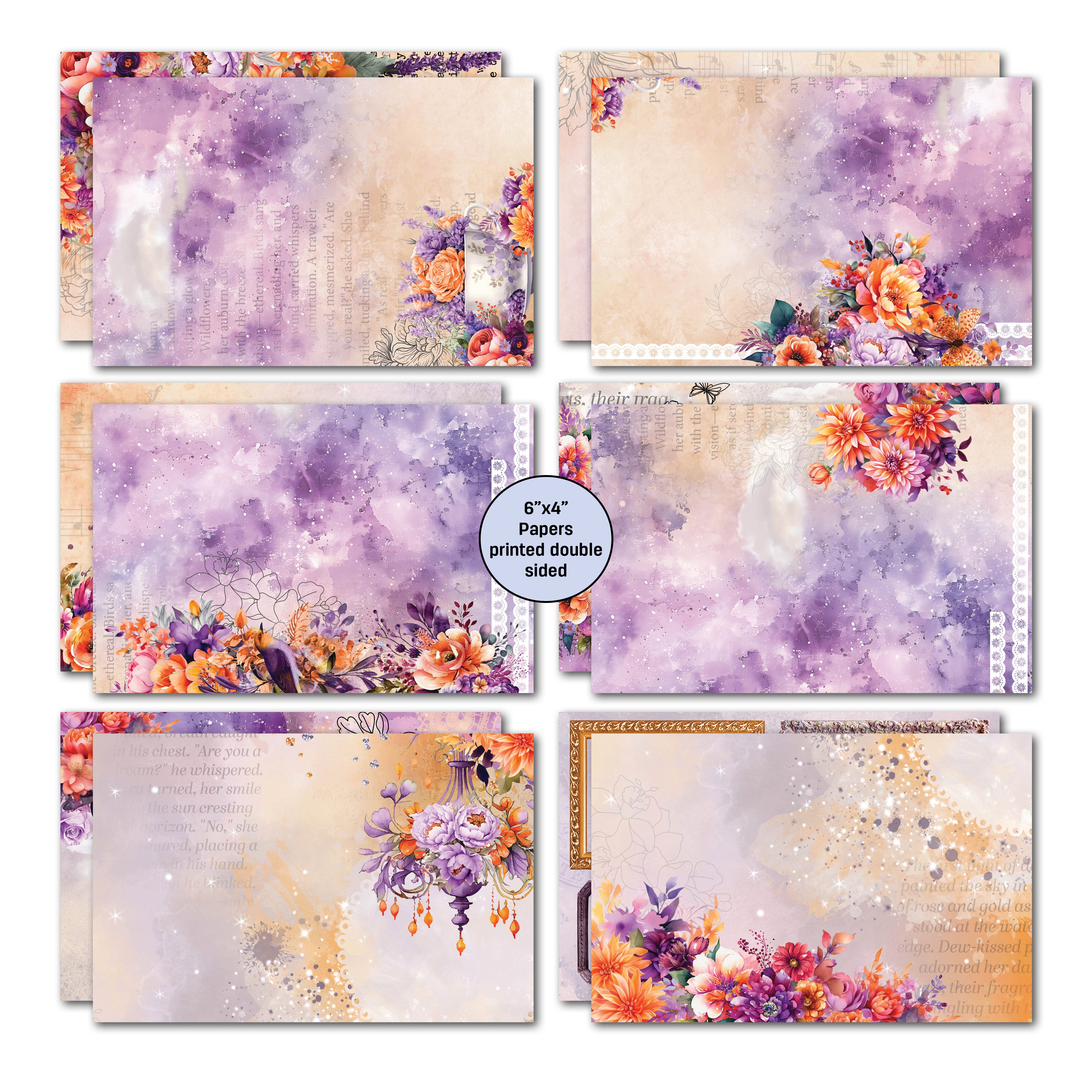 3Quarter Designs Dawns Glow 6x4 Card Pack