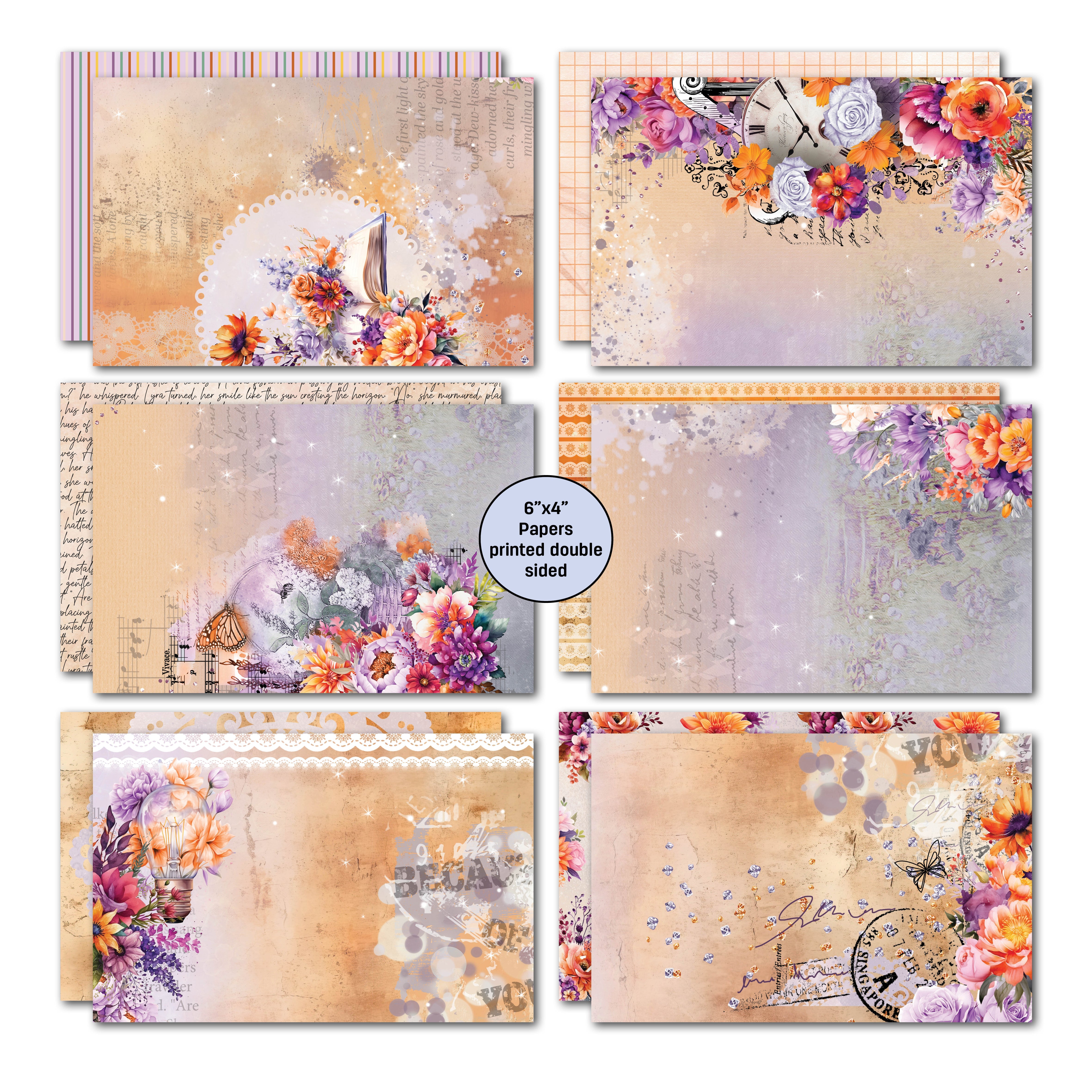 3Quarter Designs Dawns Glow 6x4 Card Pack
