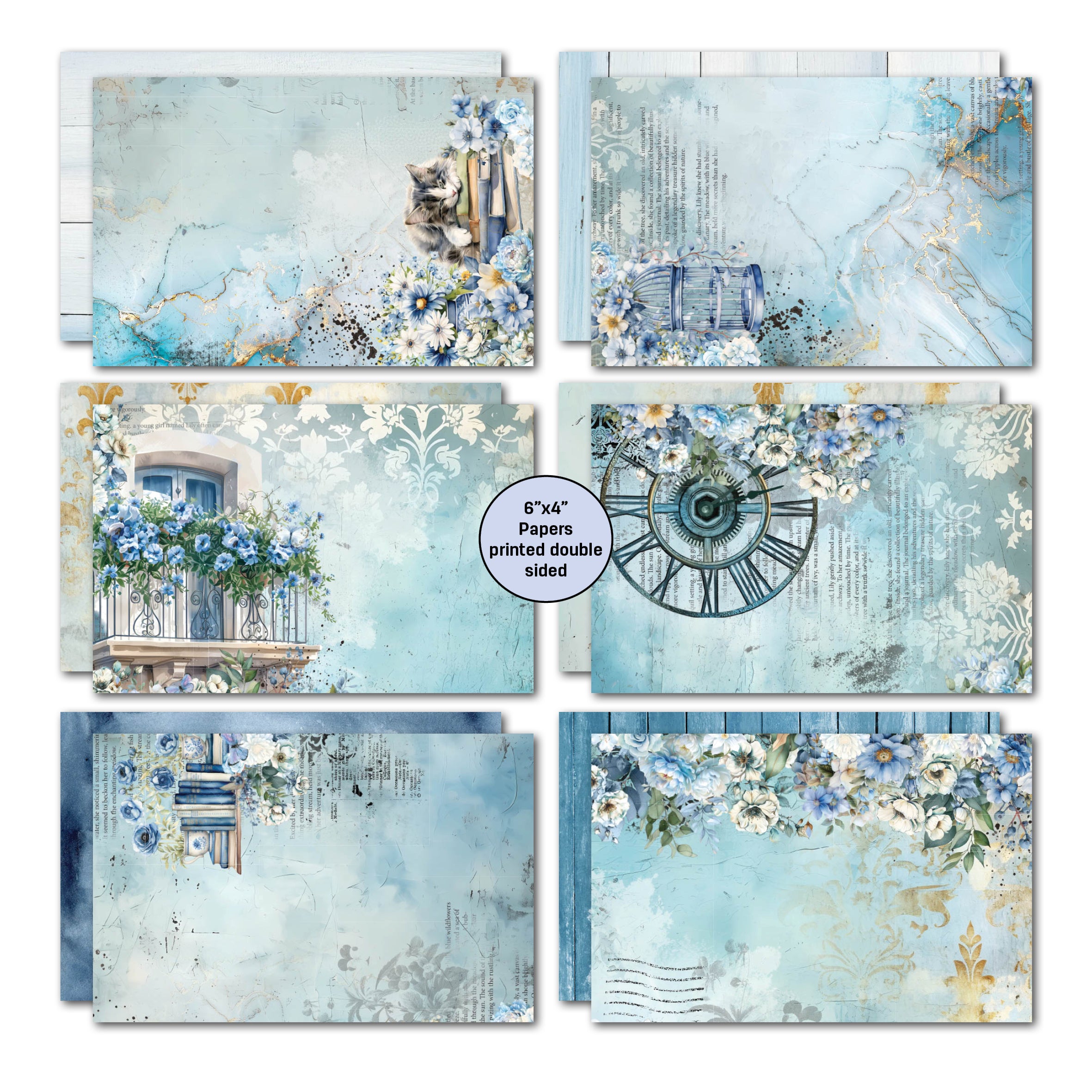 3Quarter Designs Delicate Harmony 6x4 Card Pack