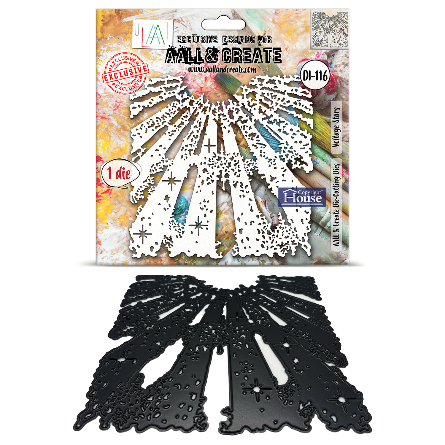 AALL and Create - Die-Cutting Die Set - Voltage Stars