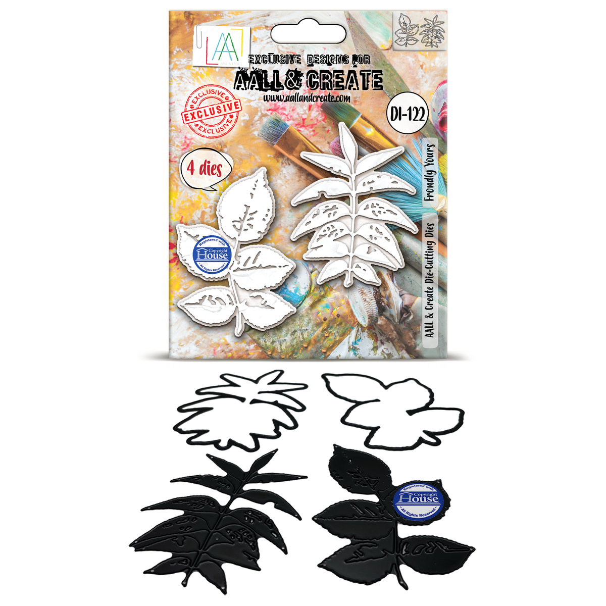 AALL and Create - Die-Cutting Die Set - Frondly Yours