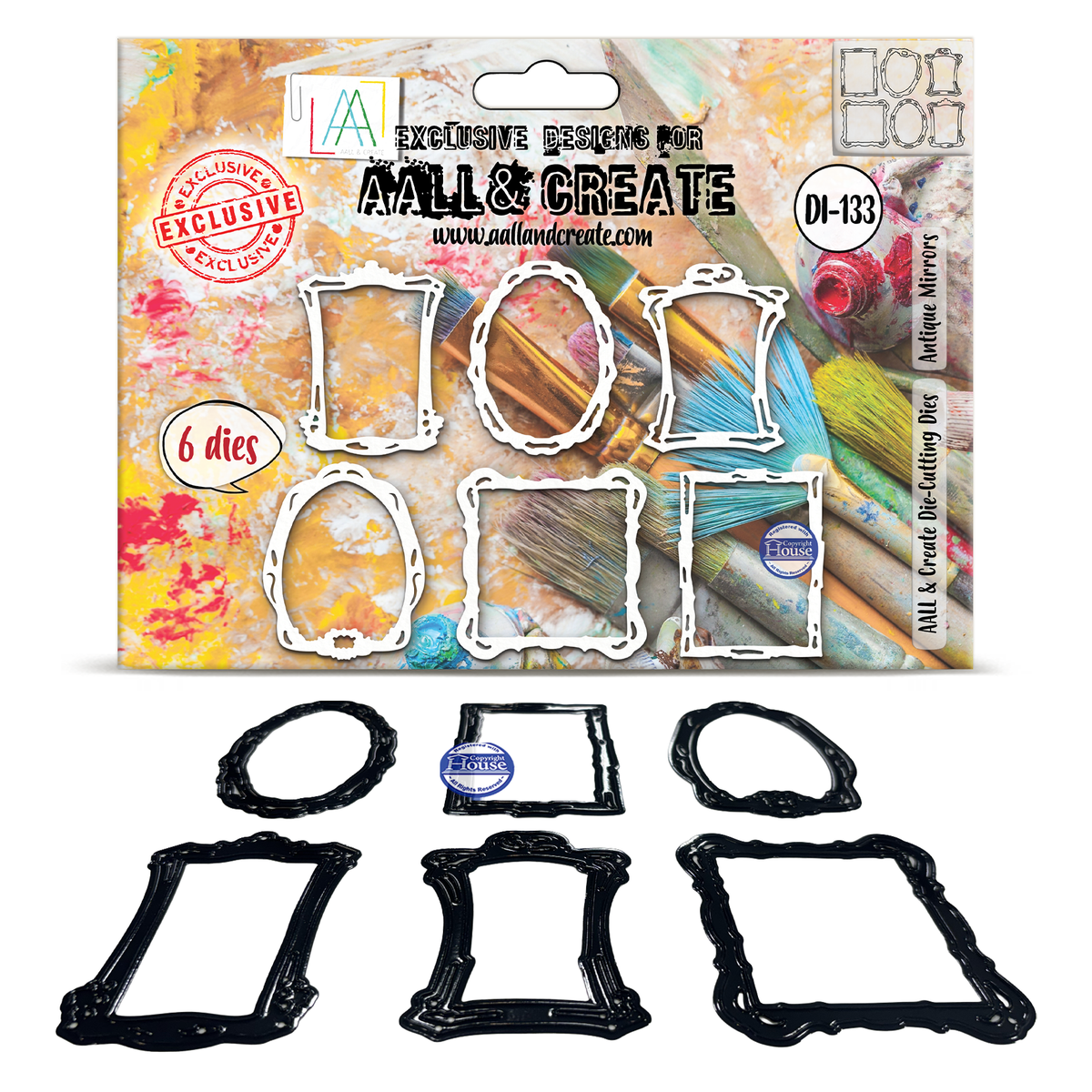 AALL and Create - Die-Cutting Die Set  - Antique Mirrors