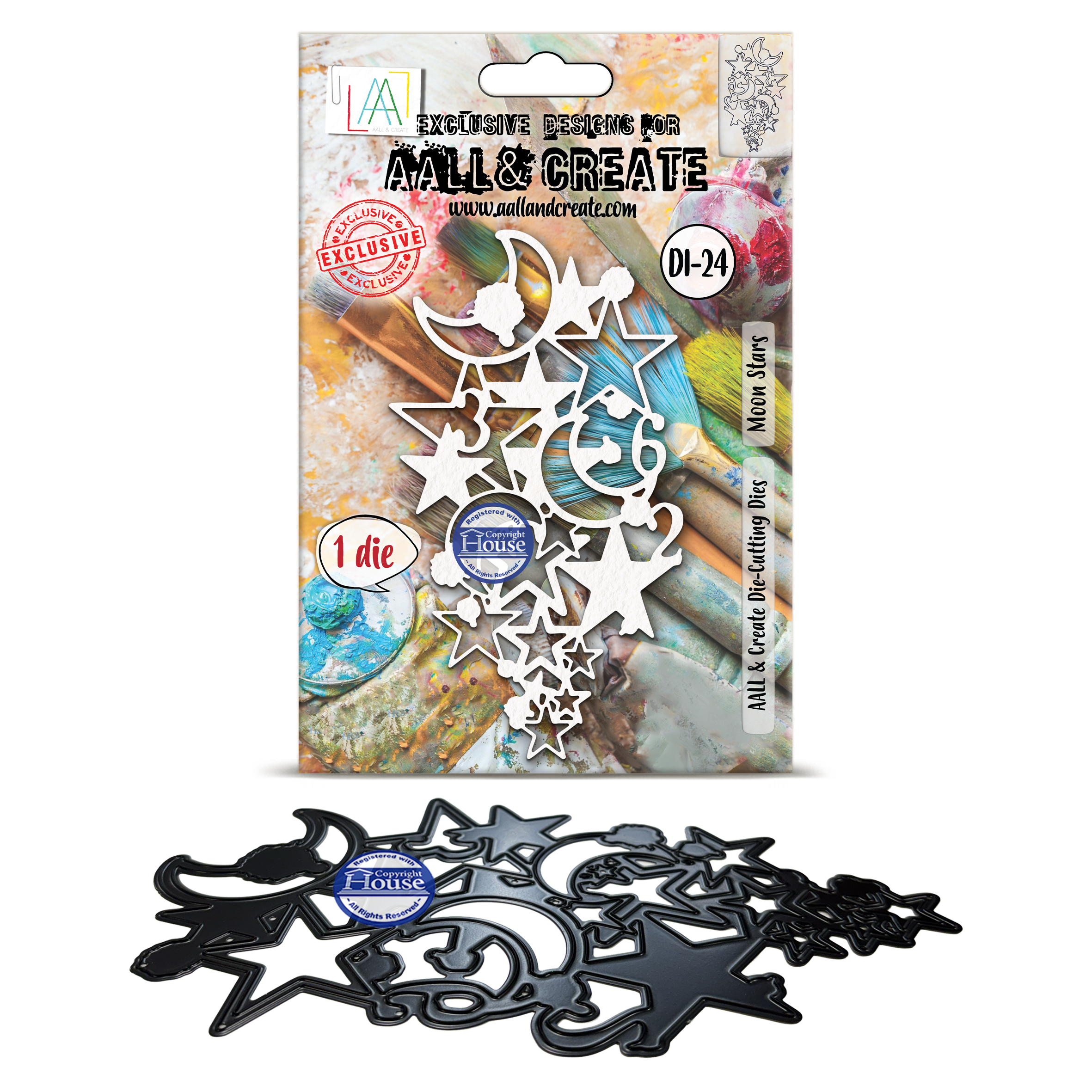 AALL and Create - Die-Cutting Die Set - Moon Stars