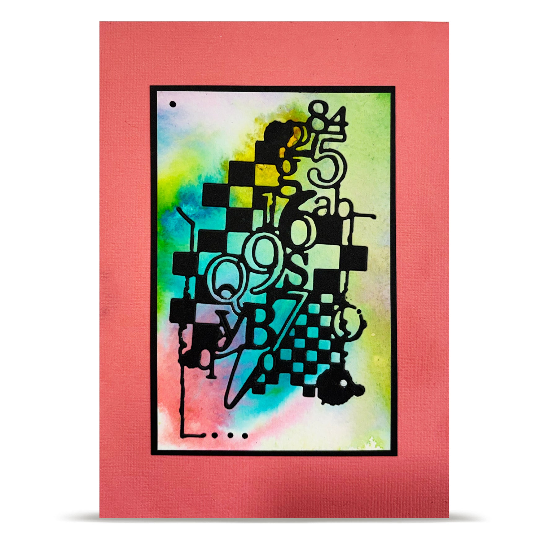AALL and Create - Die-Cutting Die Set - Checkered Figures