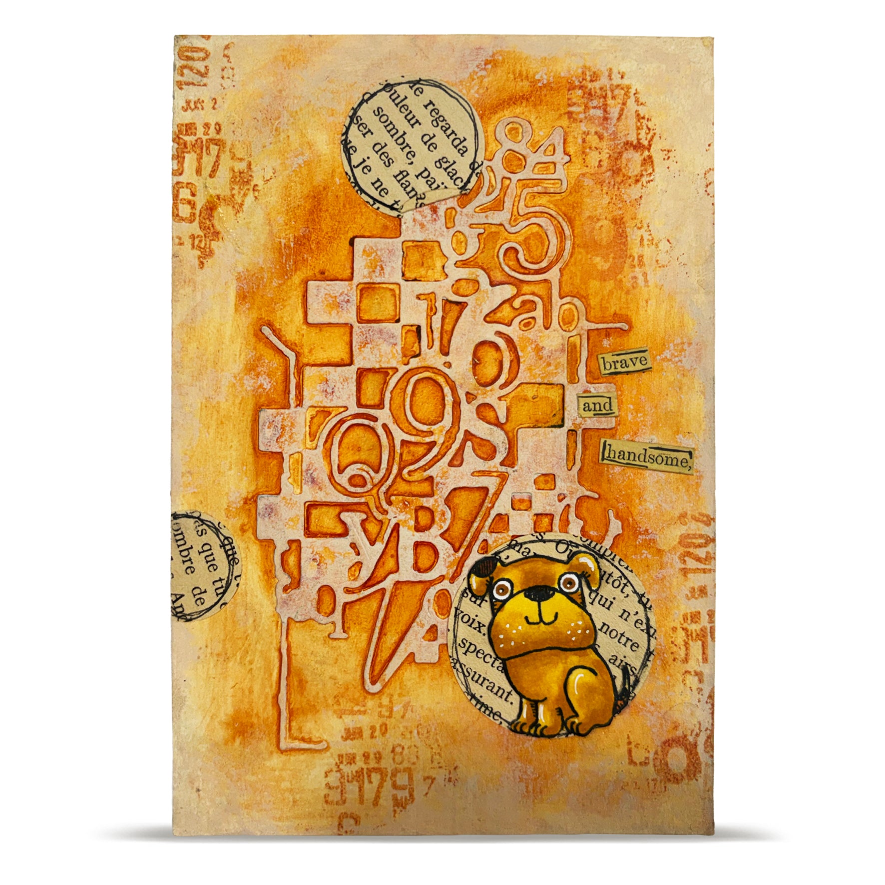 AALL and Create - Die-Cutting Die Set - Checkered Figures