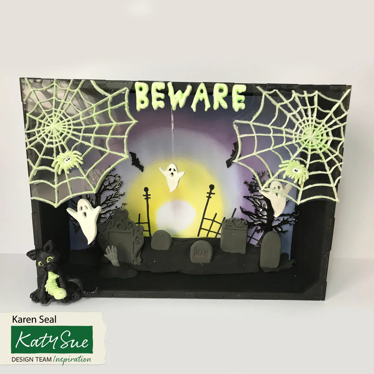 Creepy Horror Alphabet Silicone Mould