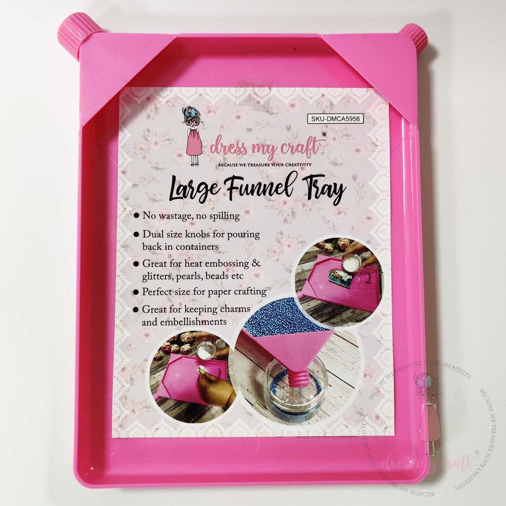 Dress My Craft - Large Funnel Tray