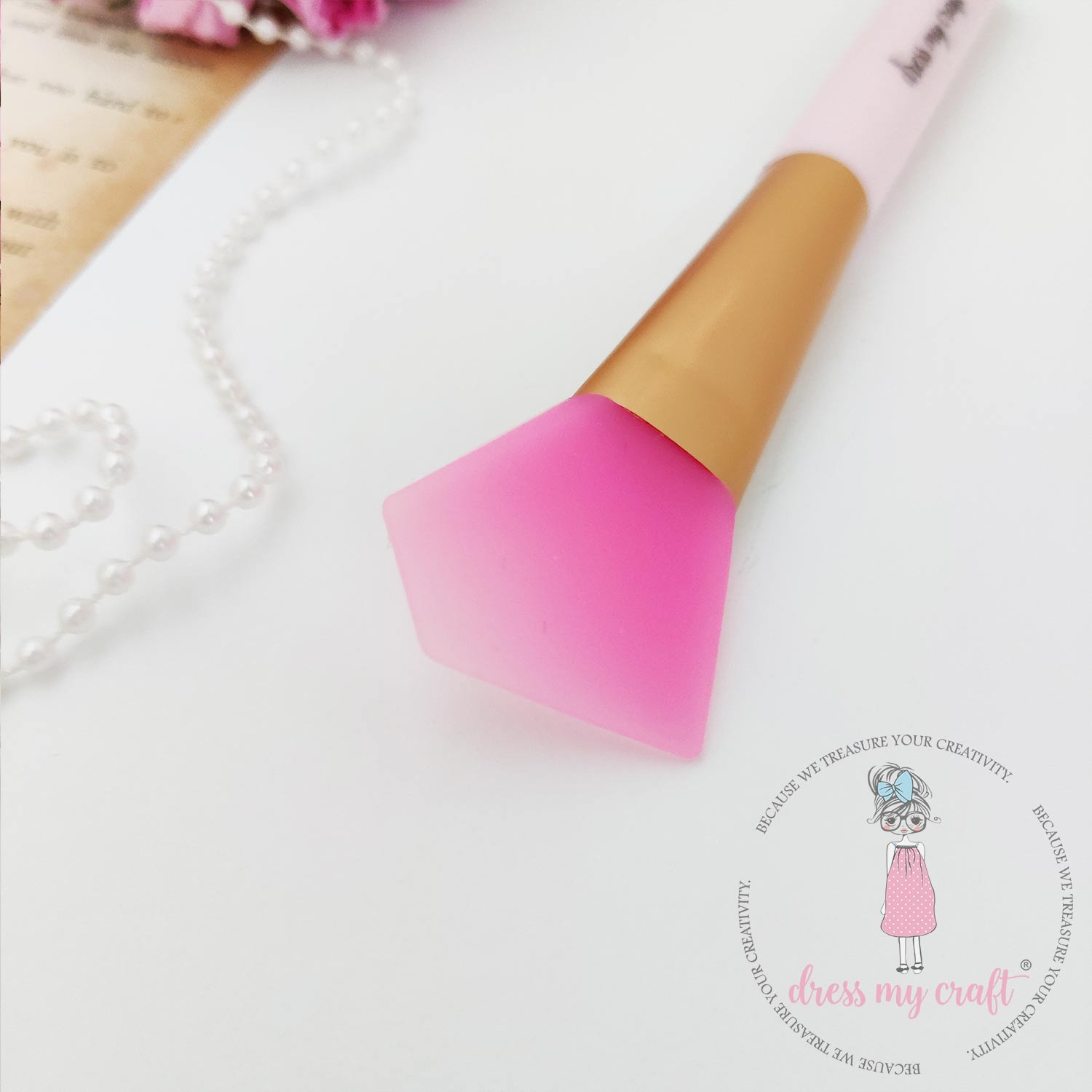 Dress My Craft - Silicone Spatula Brush