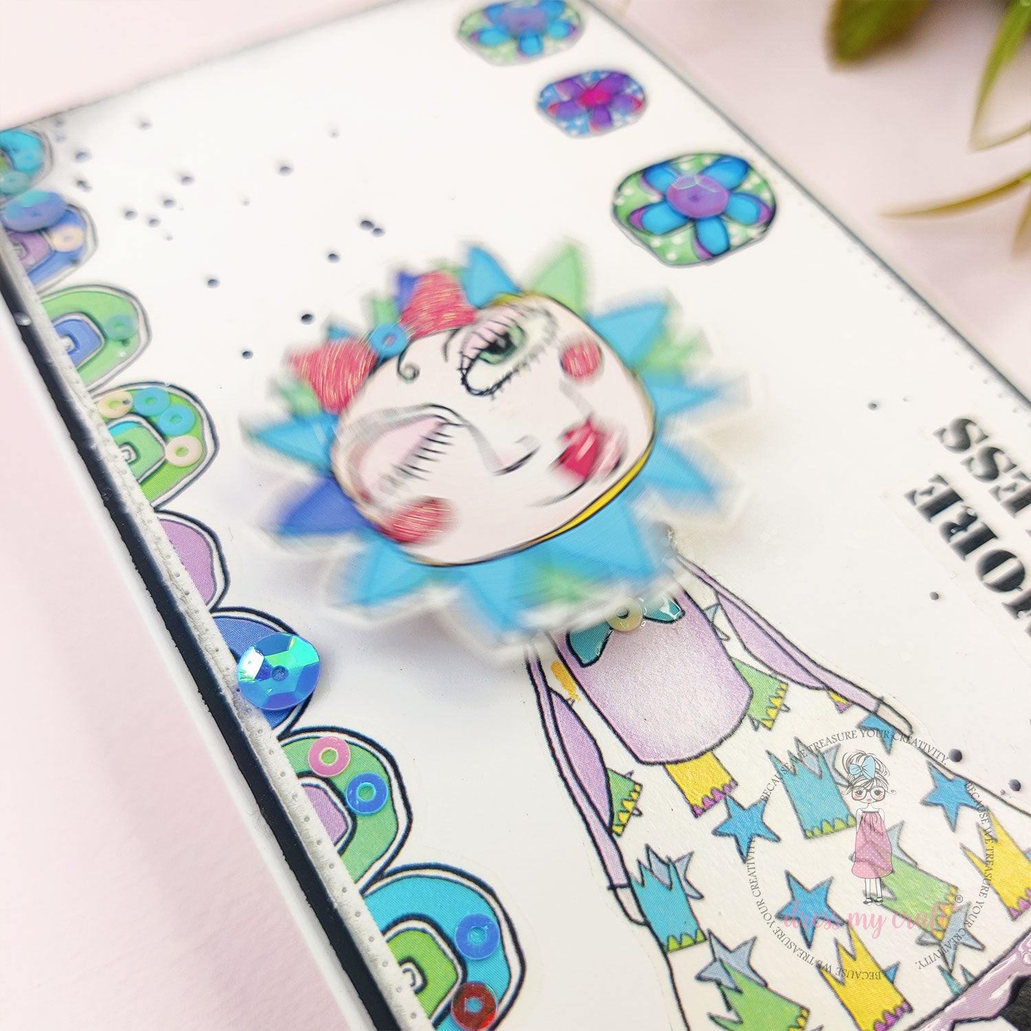 Dress My Craft - Transparent Spinners