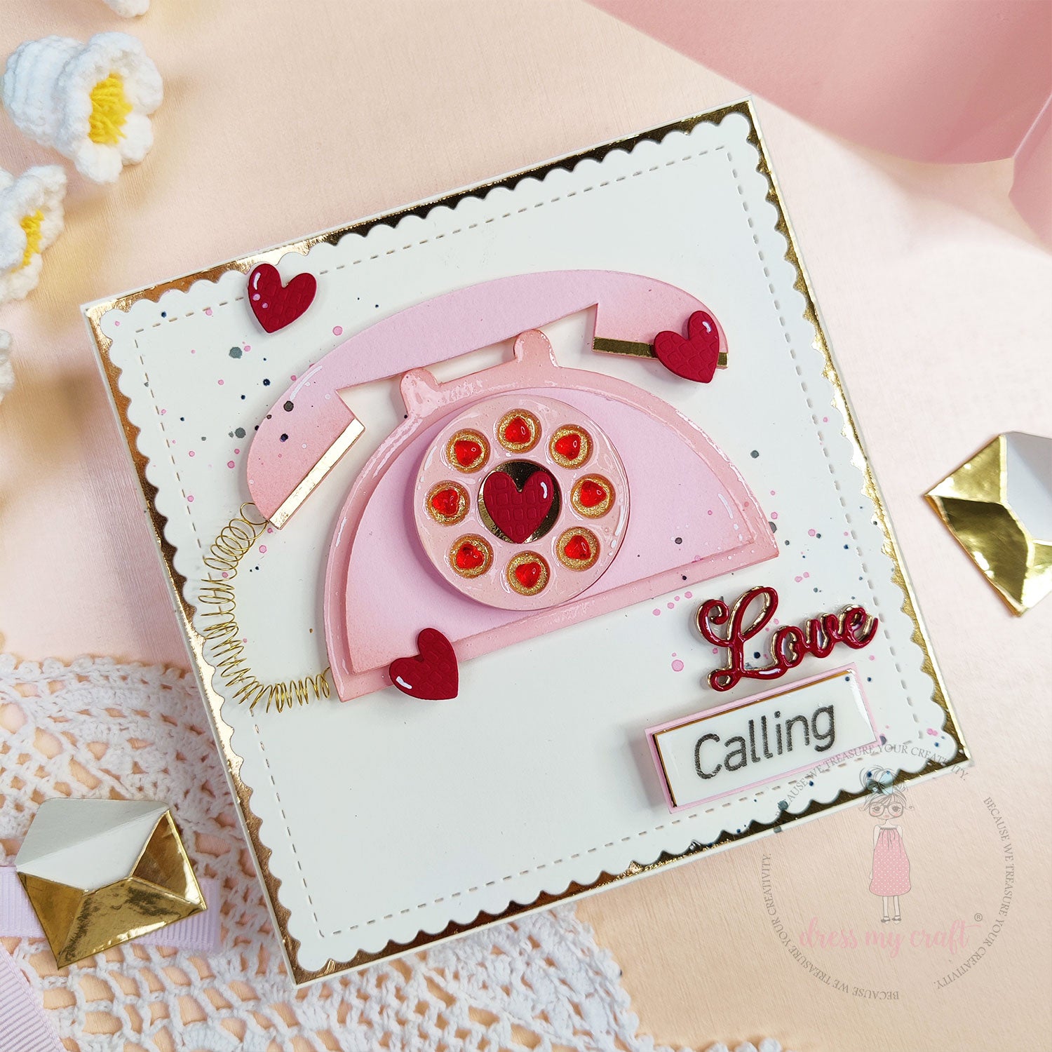 Dress My Craft - Transparent Spinners