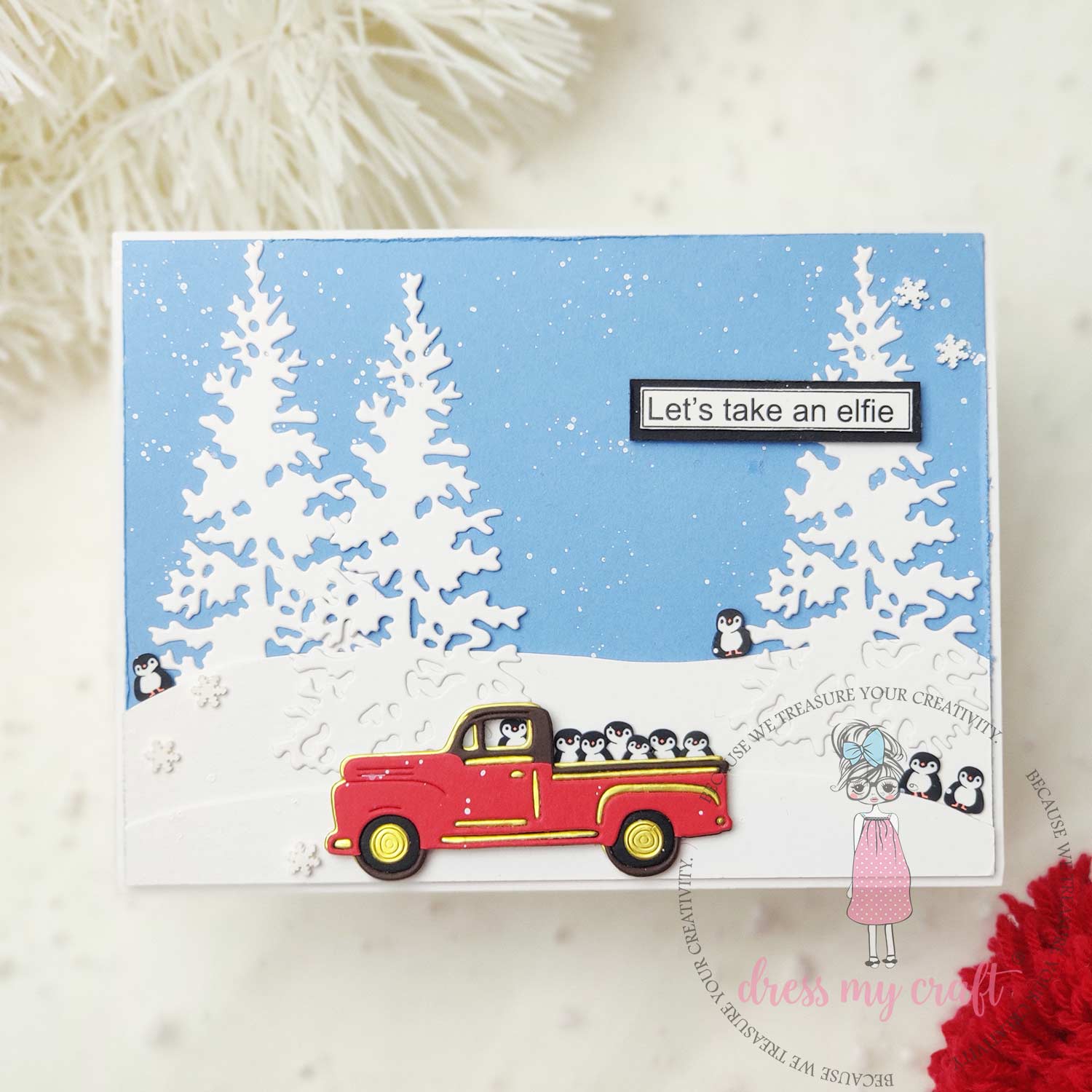 Dress My Craft - Winter Car - Basic Designer Dies