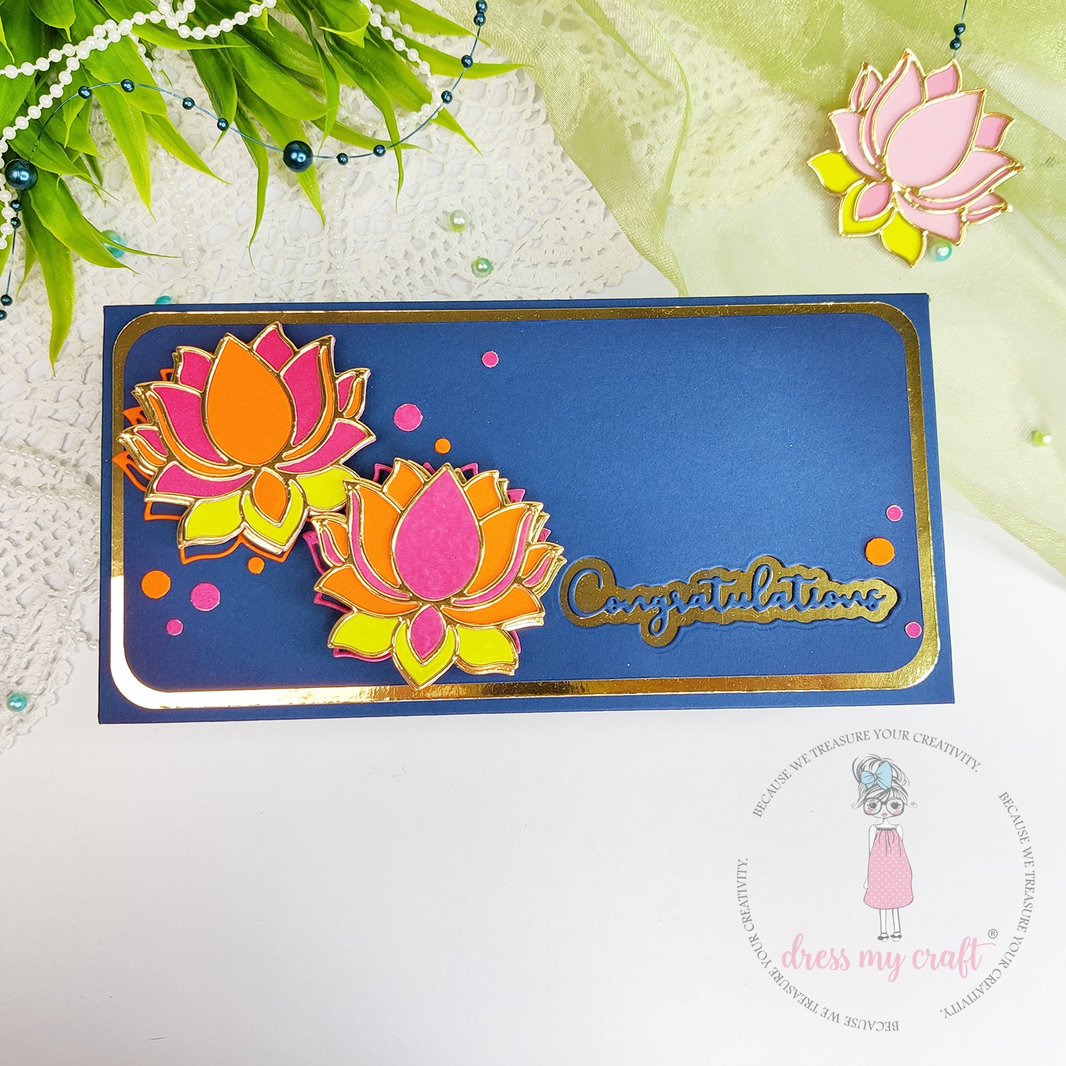 Dress My Craft - Lotus Bloom Layers - Basic Designer Dies